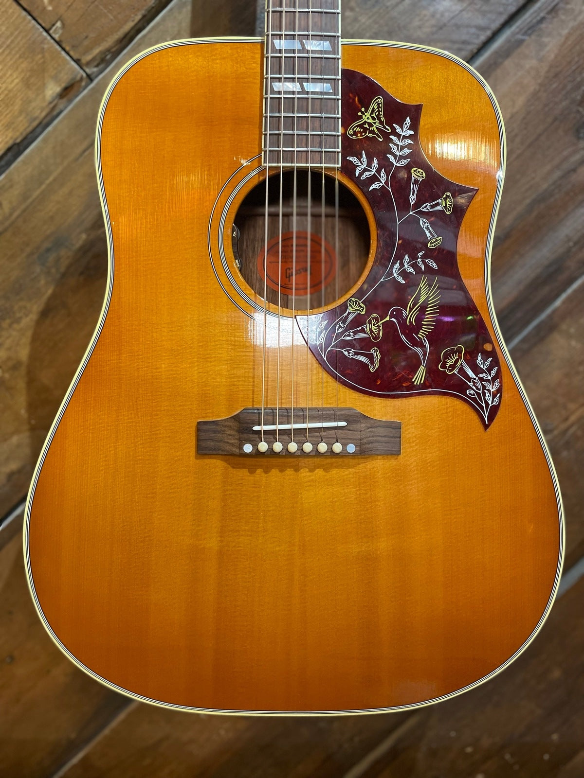 S/H 2021 Gibson Hummingbird, Heritage Cherry Sunburst