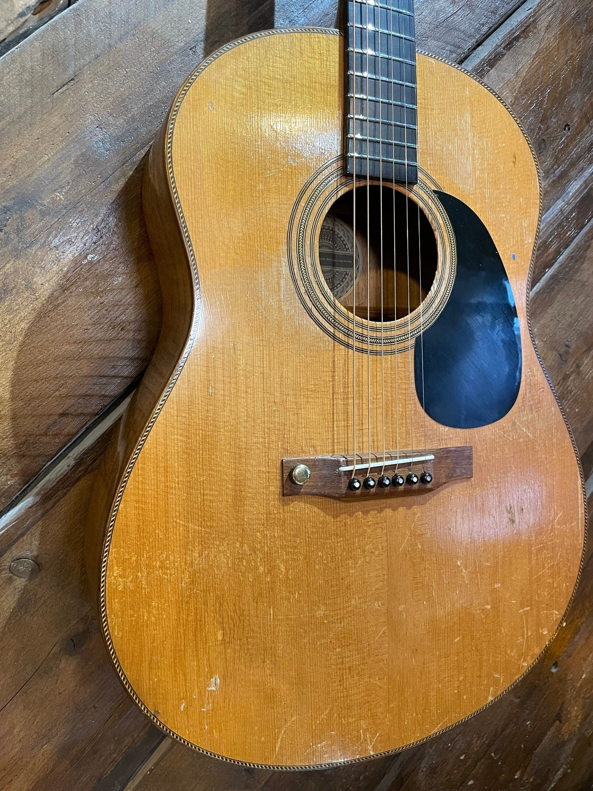 S/H 1970s Gurian USA S3M Acoustic Guitar