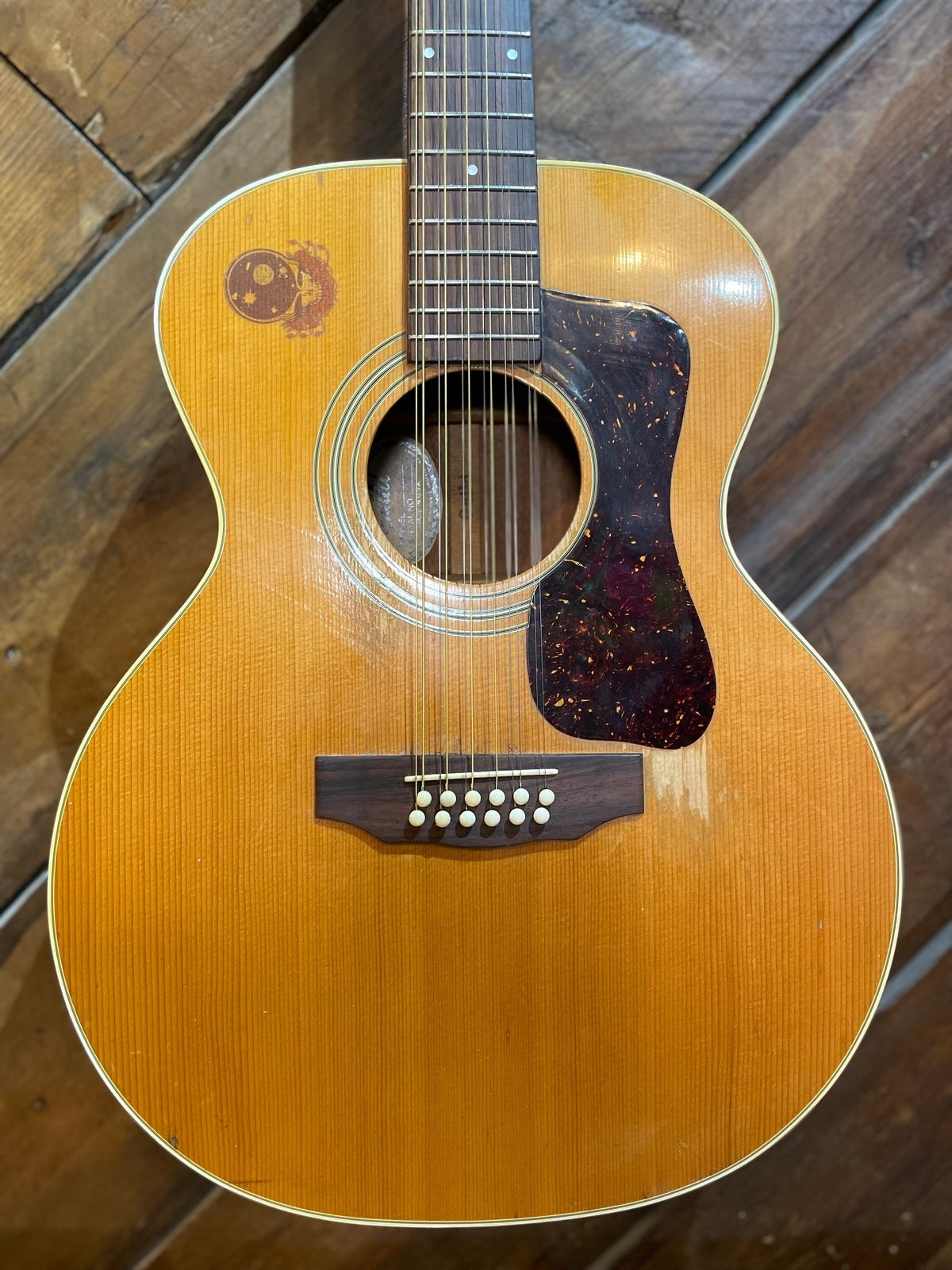 S/H 1978 Guild USA F-212 12 String Acoustic, Natural