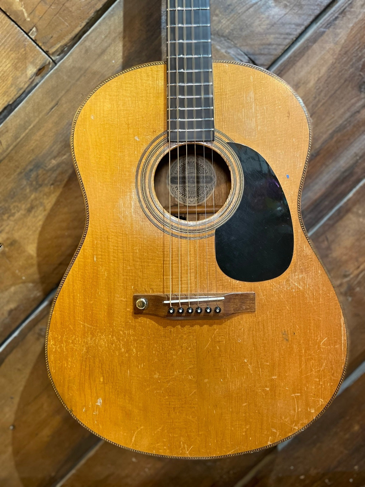 S/H 1970s Gurian USA S3M Acoustic Guitar