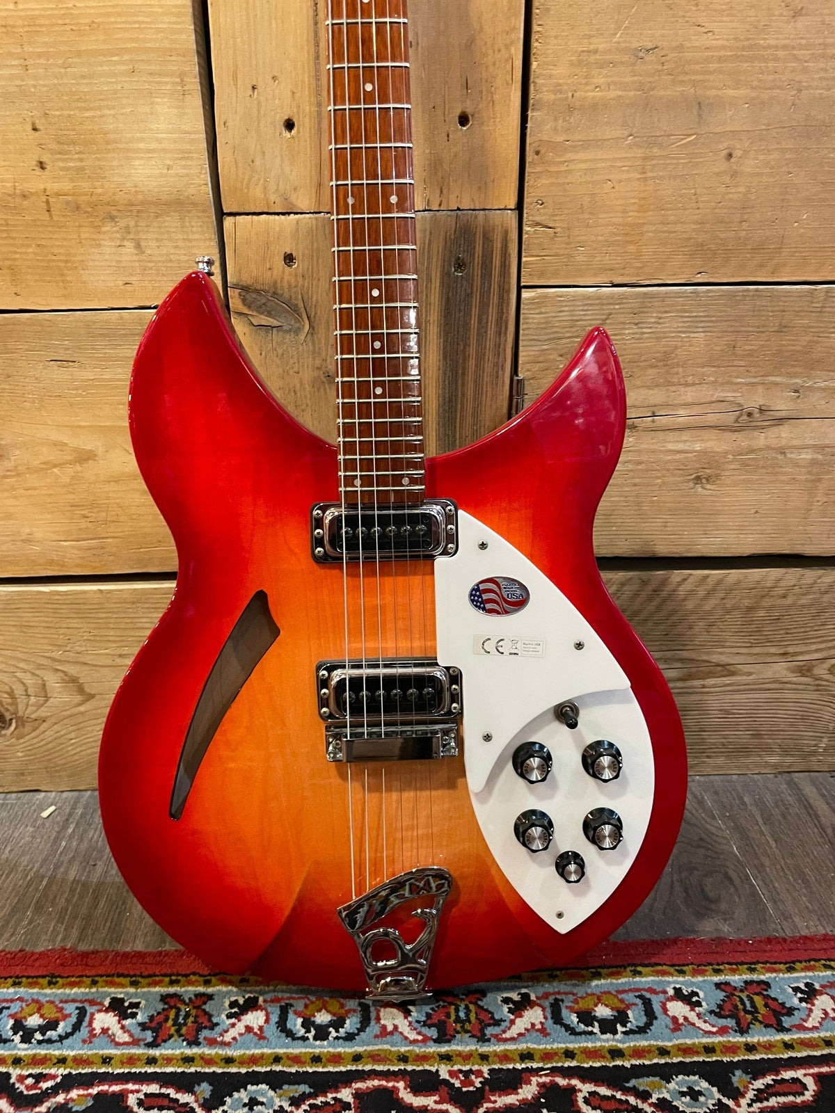 2018 Rickenbacker 330, Fireglo – Wunjo Guitars