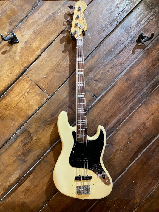 S/H 1978 Fender Jazz Bass, Olympic White