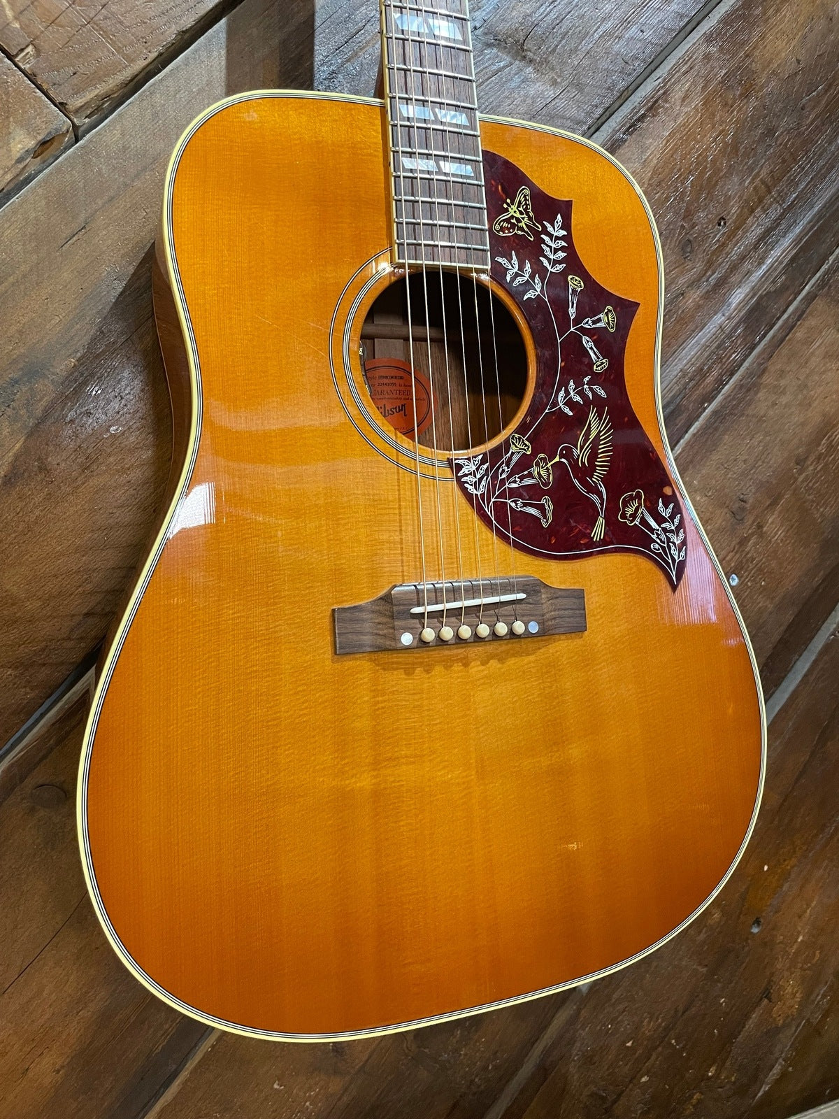 S/H 2021 Gibson Hummingbird, Heritage Cherry Sunburst