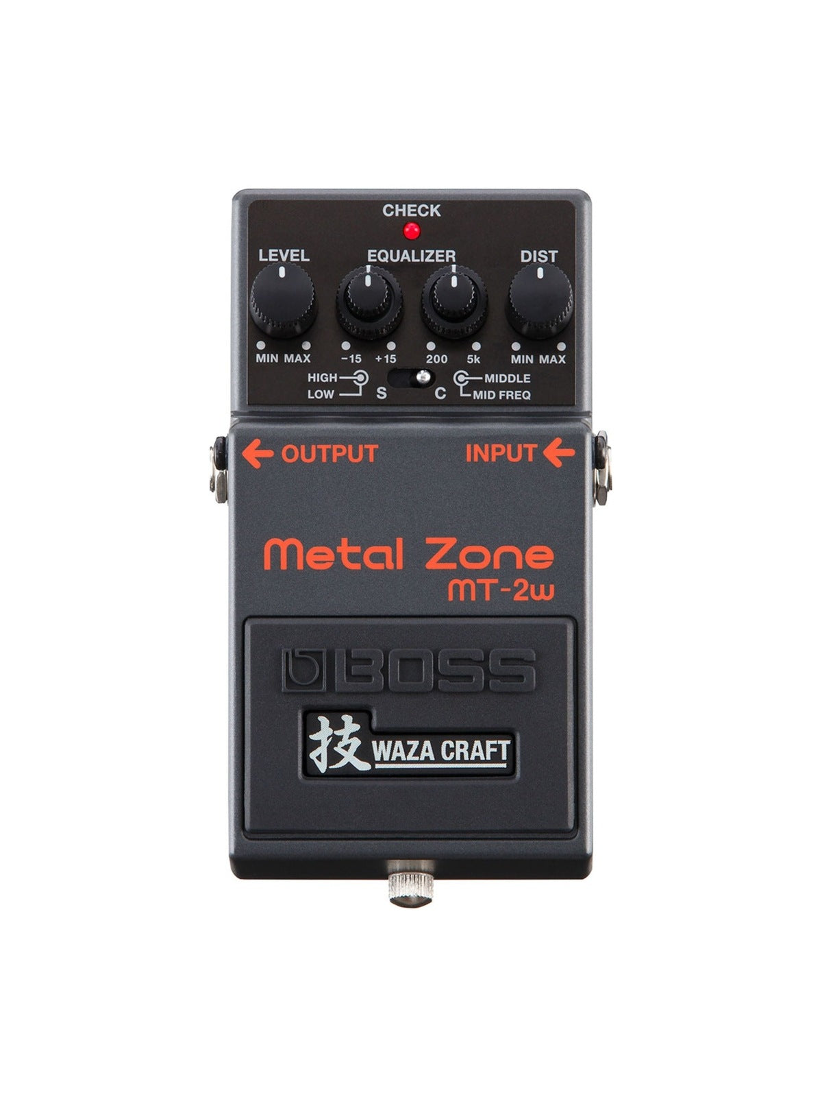 BOSS MT-2W Metal Zone Waza Craft Distortion Pedal