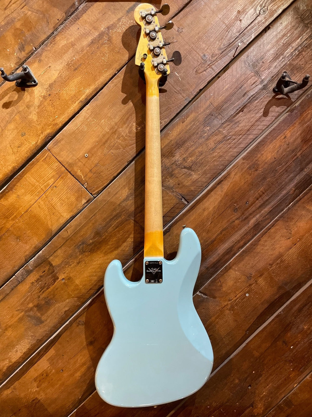 Fender Custom Shop '66 Jazz Bass, Aged Daphne Blue