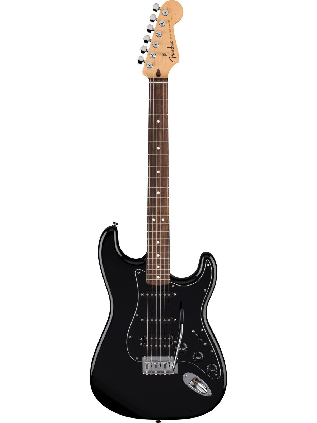 Fender Standard Stratocaster HSS Laurel Fretboard, Black