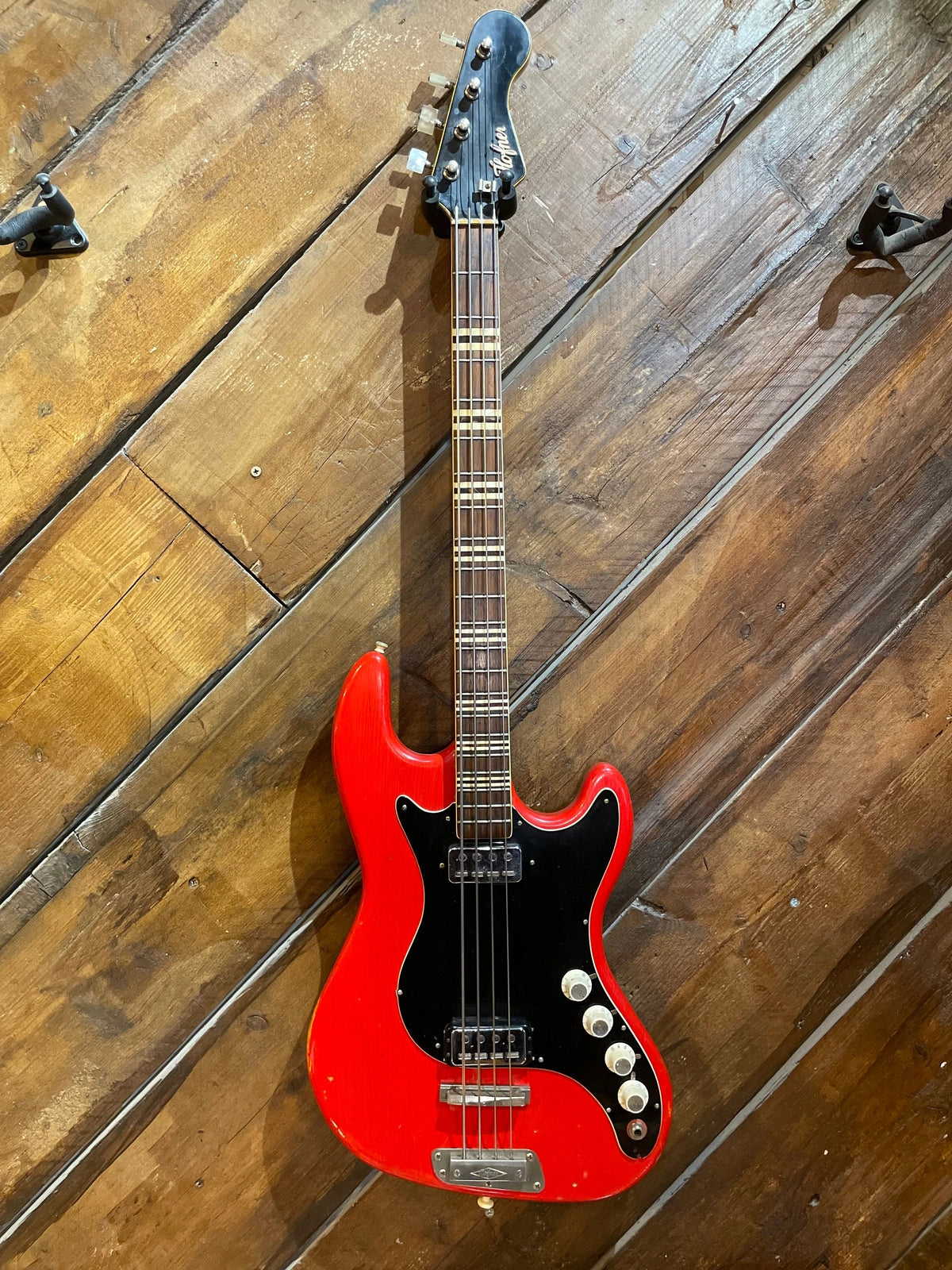 S/H 1964 Hofner 185 Artist Bass, Red