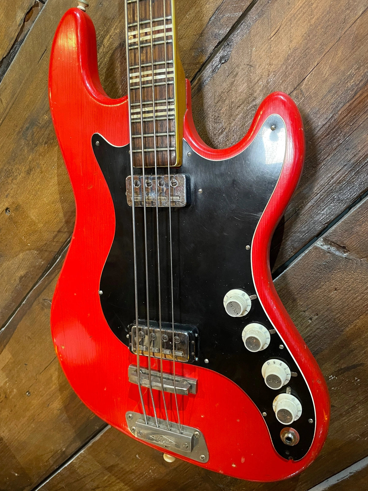 S/H 1964 Hofner 185 Artist Bass, Red