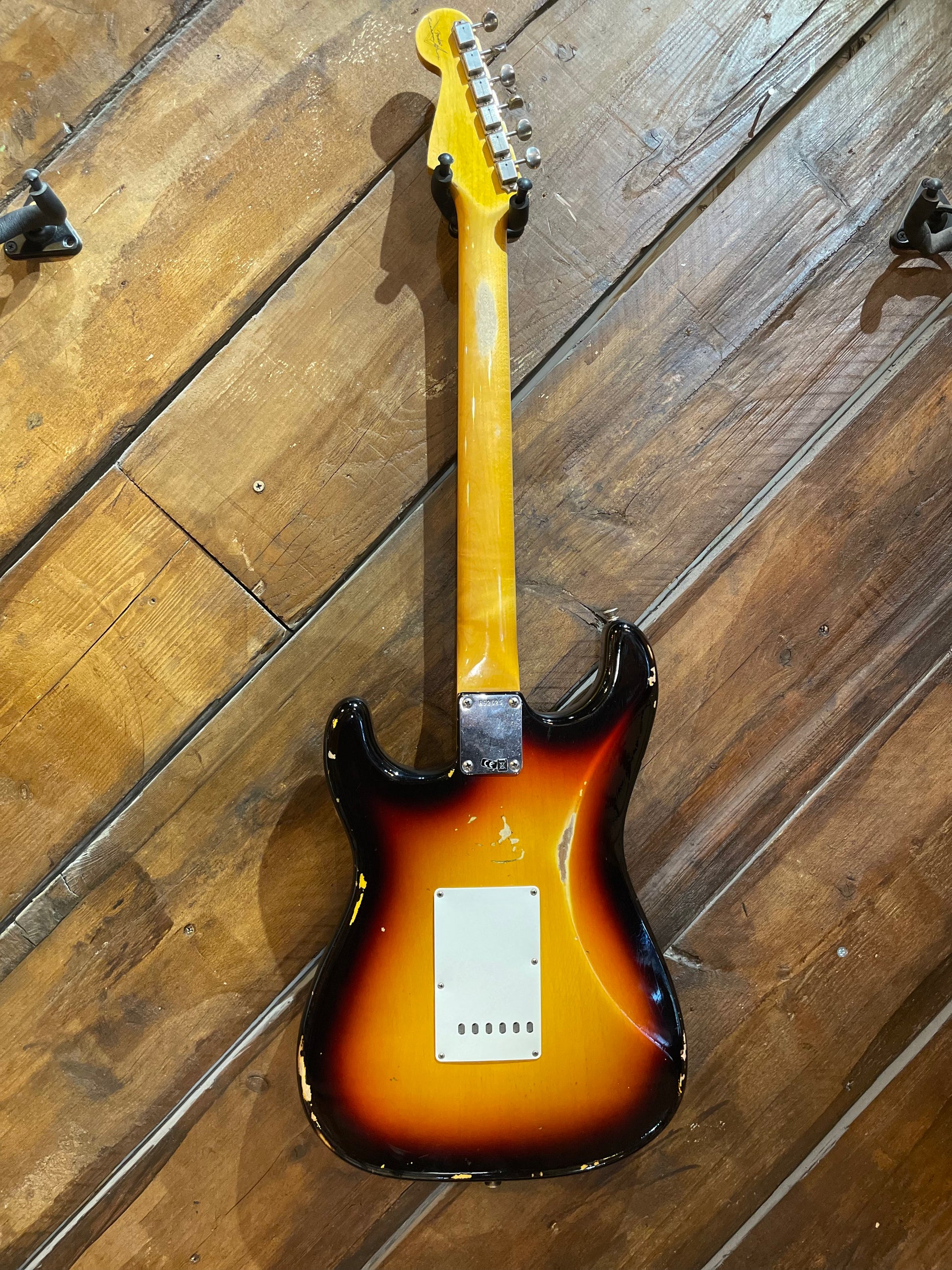 S/H 2018 Fender Custom Shop '62 Stratocaster, Relic Three Tone Sunburst