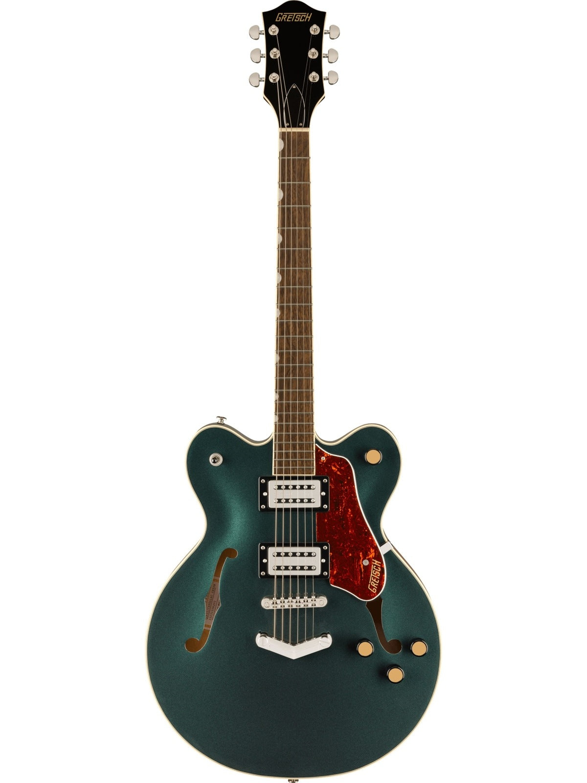 Gretsch G2622 Streamliner Center Block Double-Cut with V-Stoptail, Cadillac Green