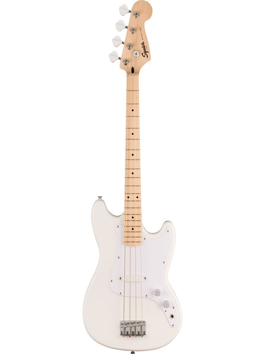 Squier Sonic Bronco Bass, Arctic White