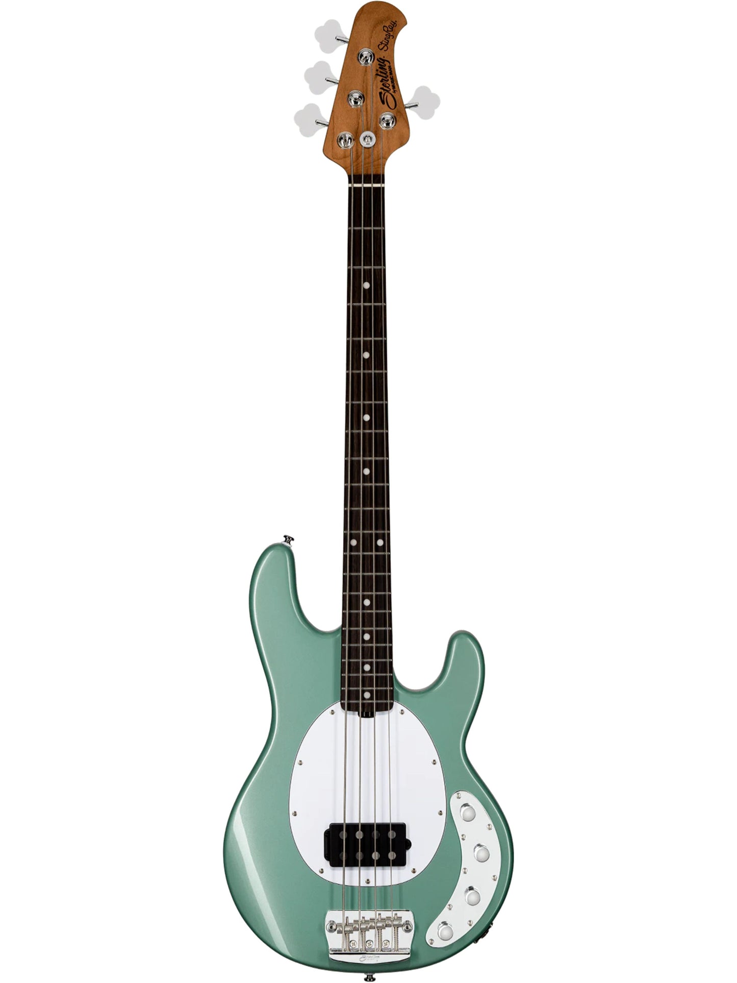 Sterling By Music Man StingRay Ray34, Dorado Green