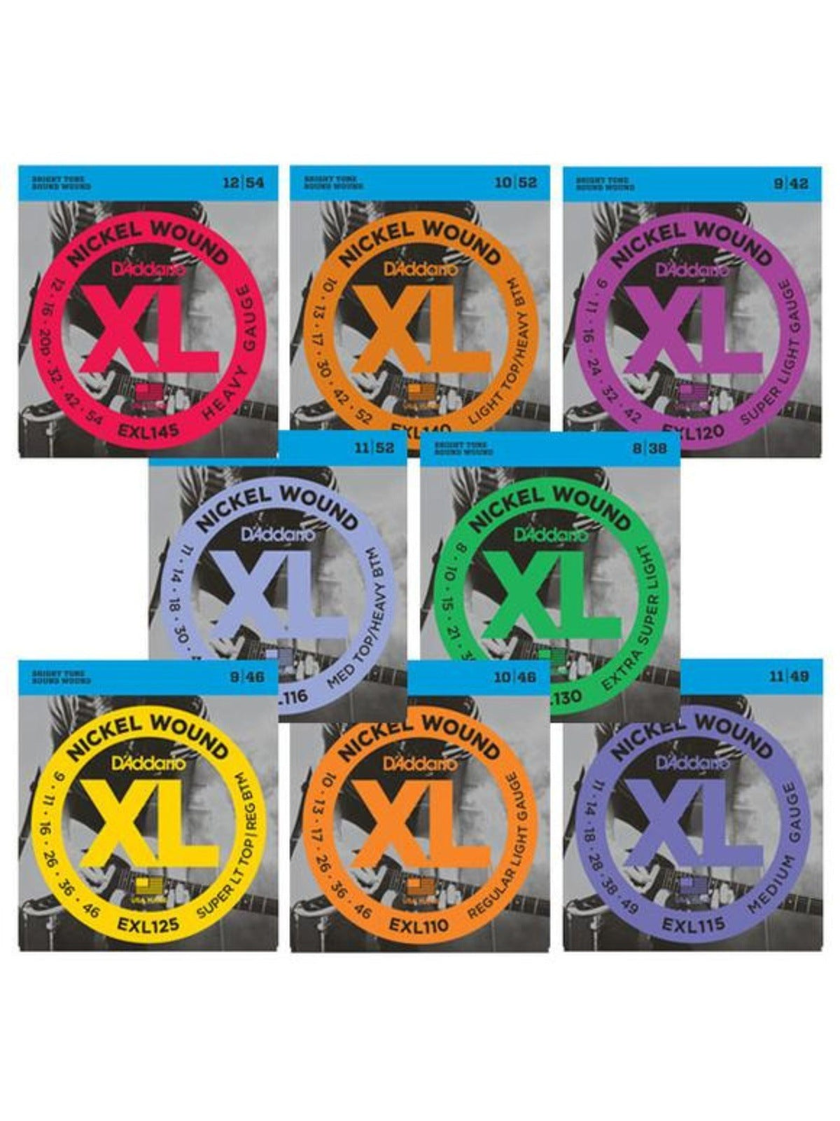 D Addario Electric Strings Wunjo Guitars